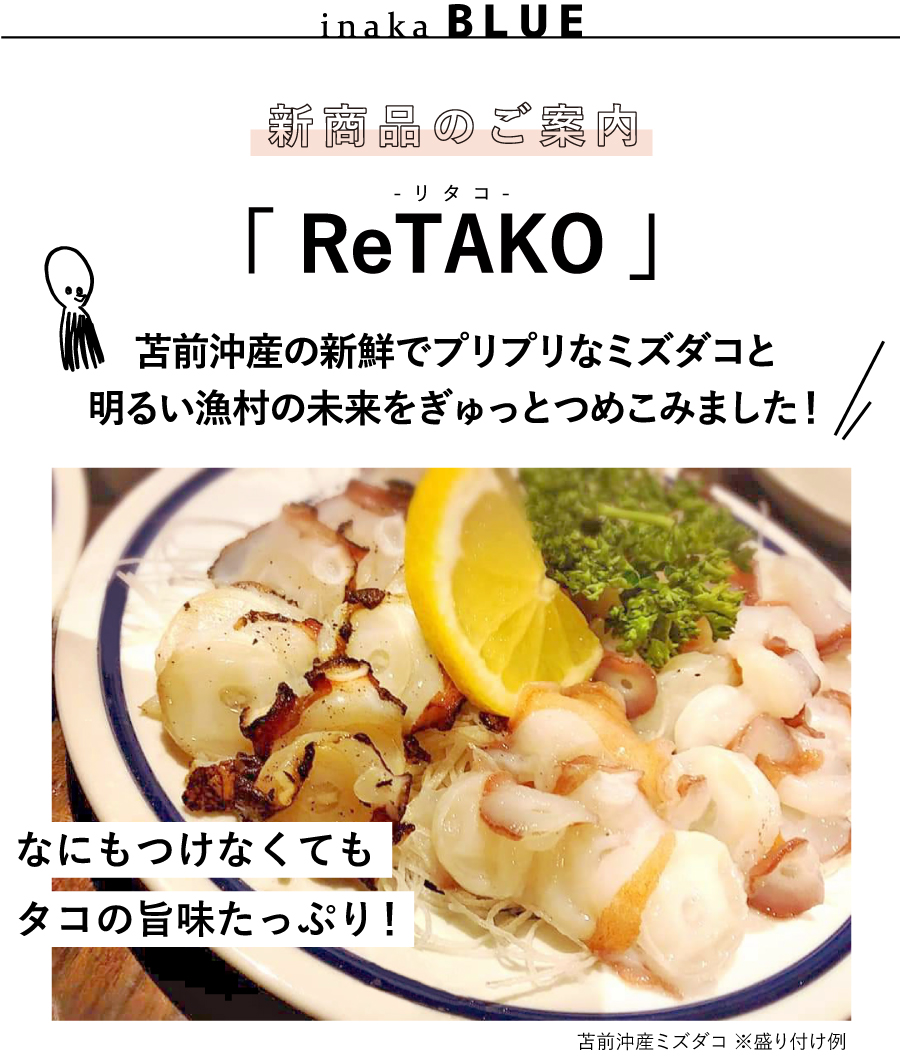 ABOUT ReTAKO – inakaBLUE